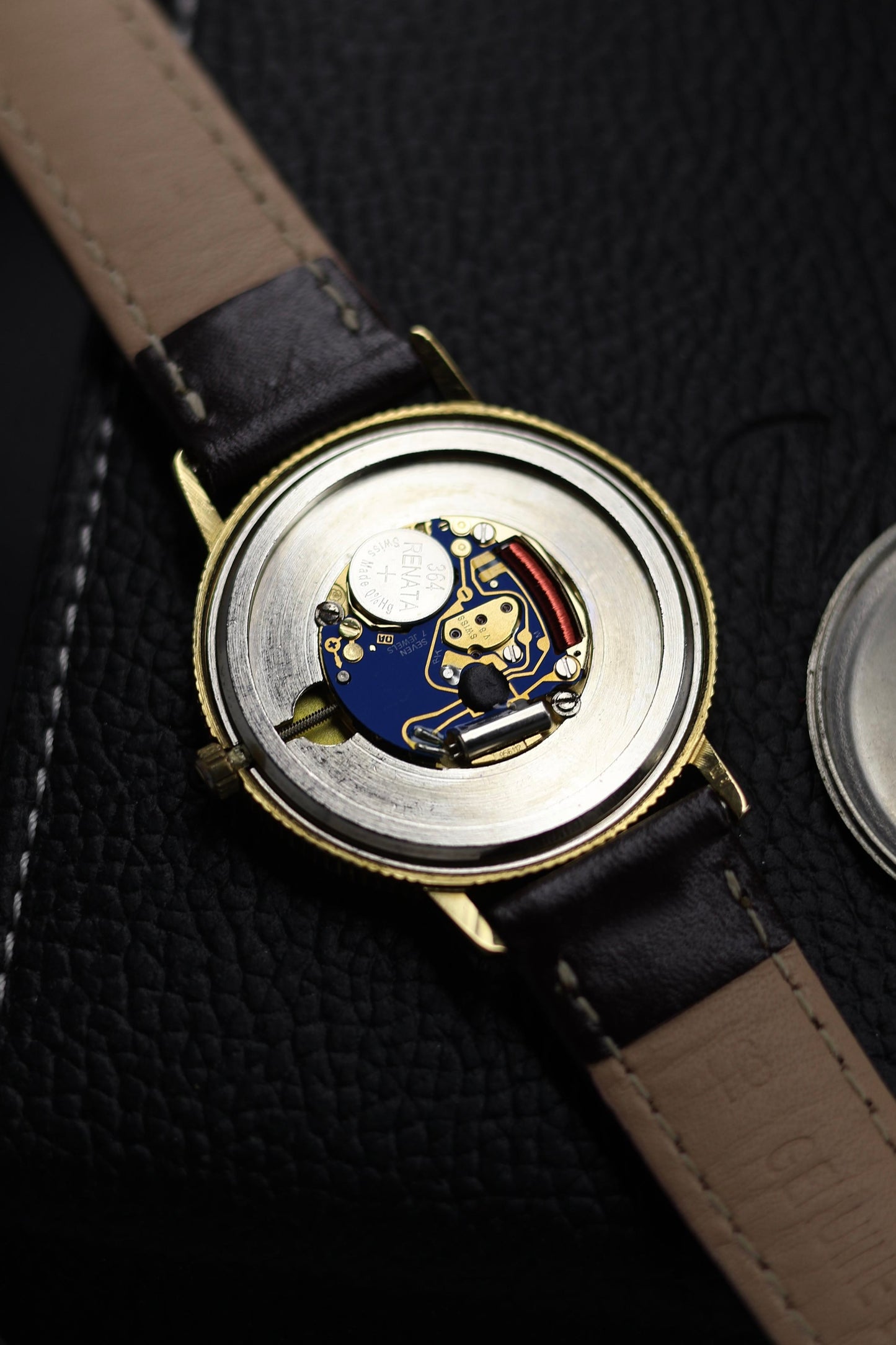 (Extremely Rare) TISSOT Twenty Dollar Coin Dial with Solid Gold Plated Case - Swiss Vintage Watch (Pre Owned) - SE506