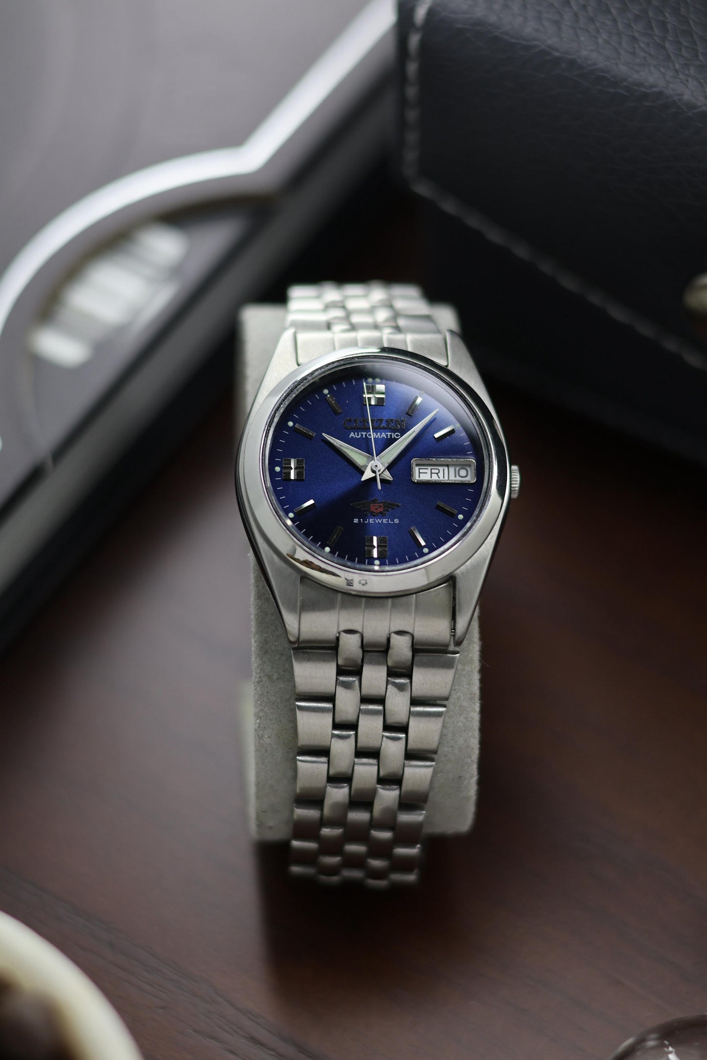 Citizen Eagle 7 Sunray Blue Dial - Automatic Vintage Watch (Pre Owned) - A408