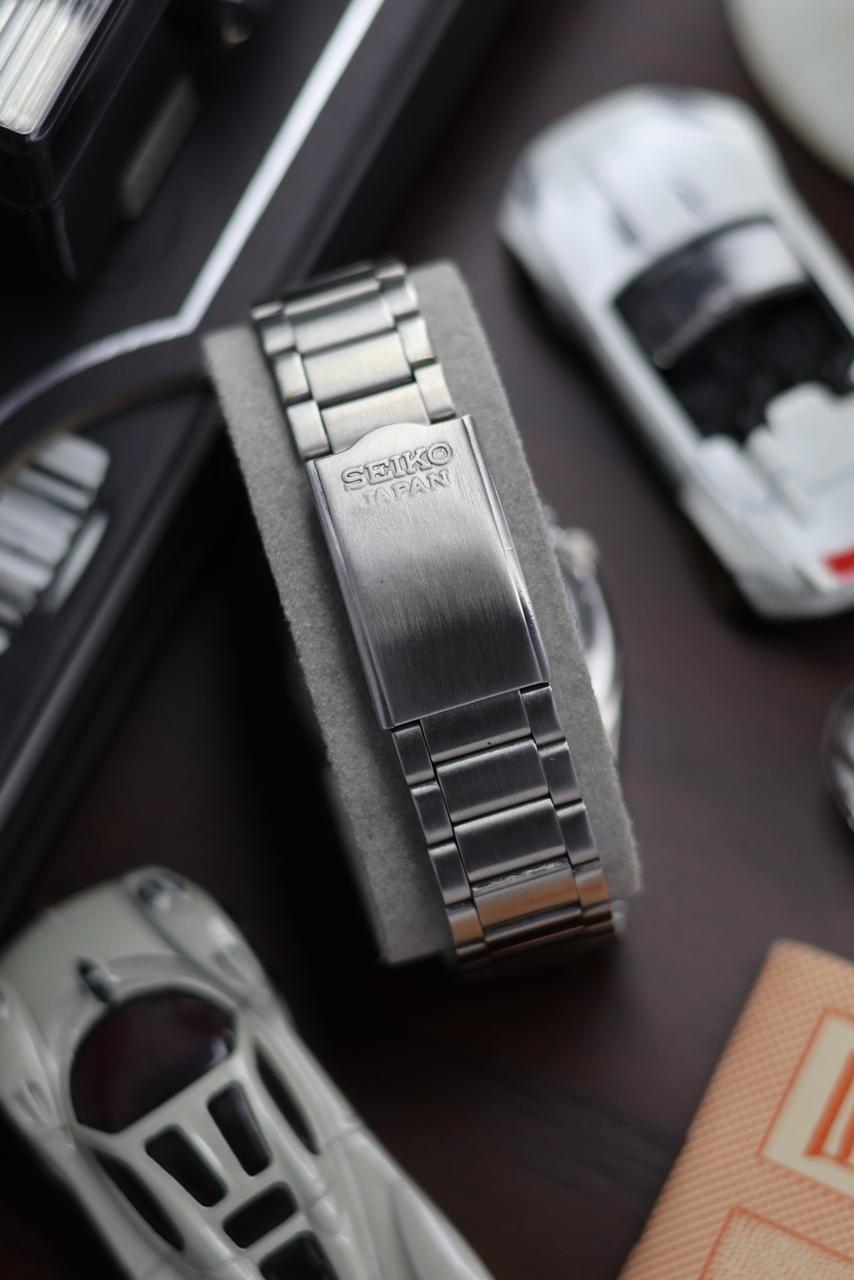 (Super Rare) 1981 Seiko 5 Railway Time White Dial - Automatic Vintage Watch (Pre Owned) - SE542