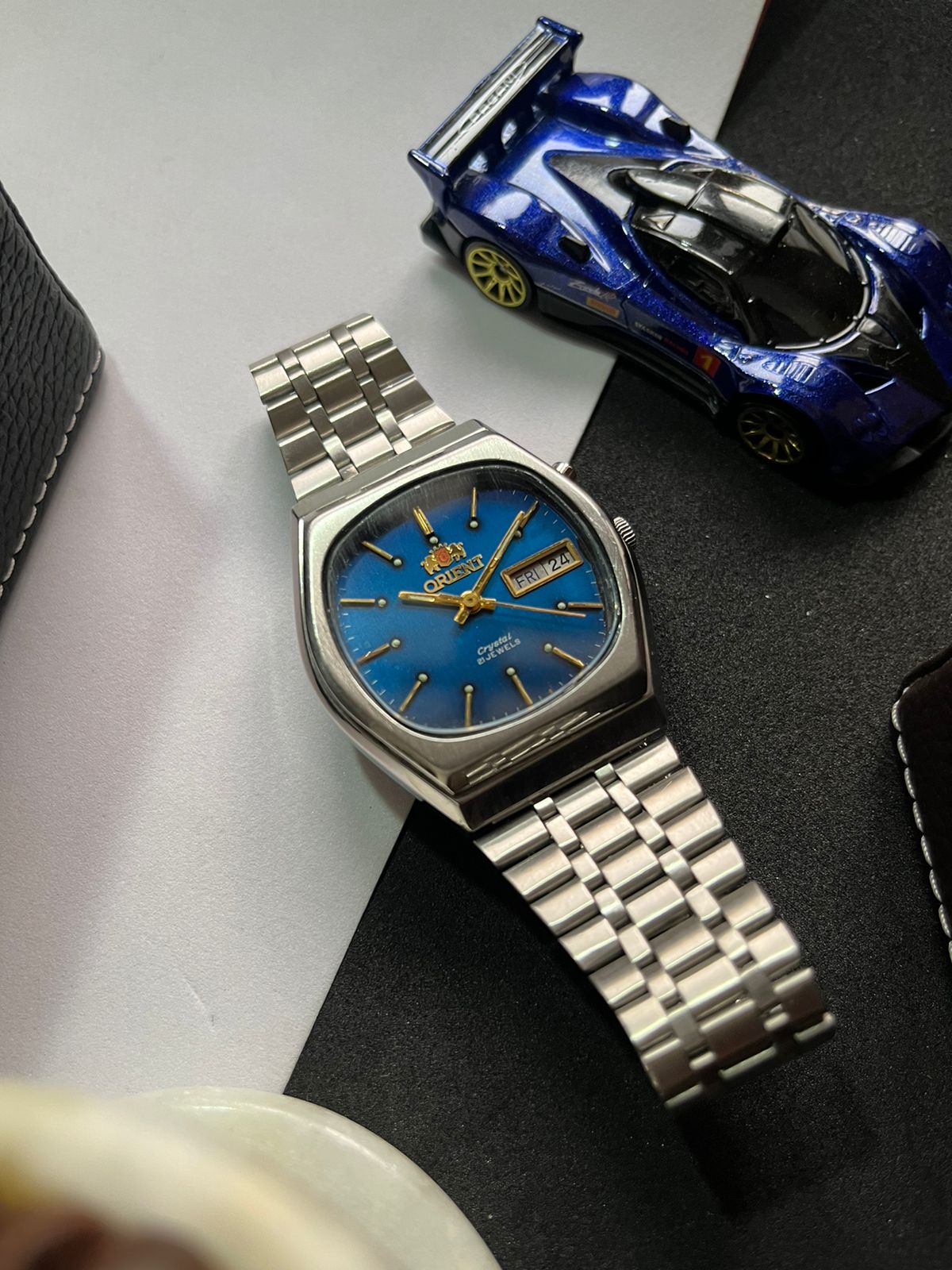 (Super Rare) Orient Crystal Blue Gradient Dial (Pre Owned)