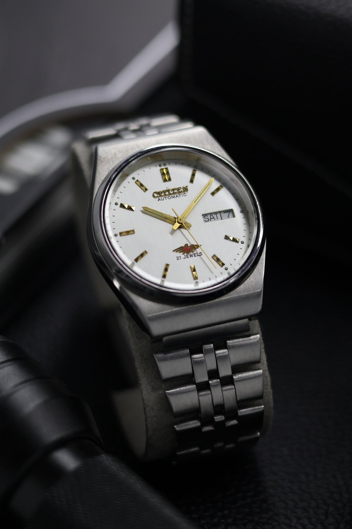 (Super Rare) Citizen Eagle 7 White Dial - Automatic Vintage Watch (Pre Owned) - SE630