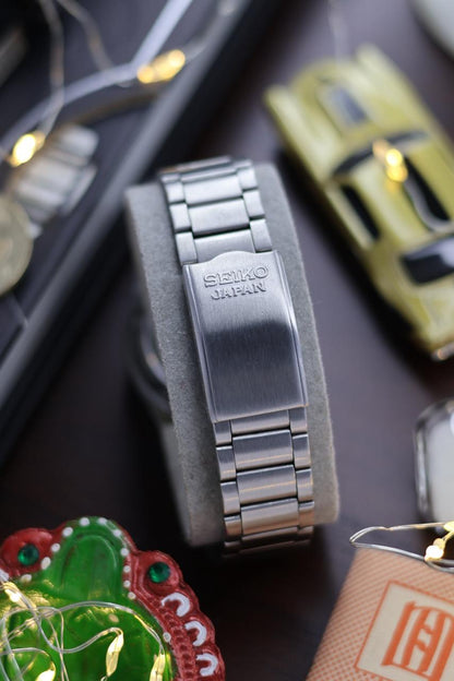 Seiko 5 Railway Time Lume Dial with Glass Back - Automatic Vintage Watch (Pre Owned) - SE532