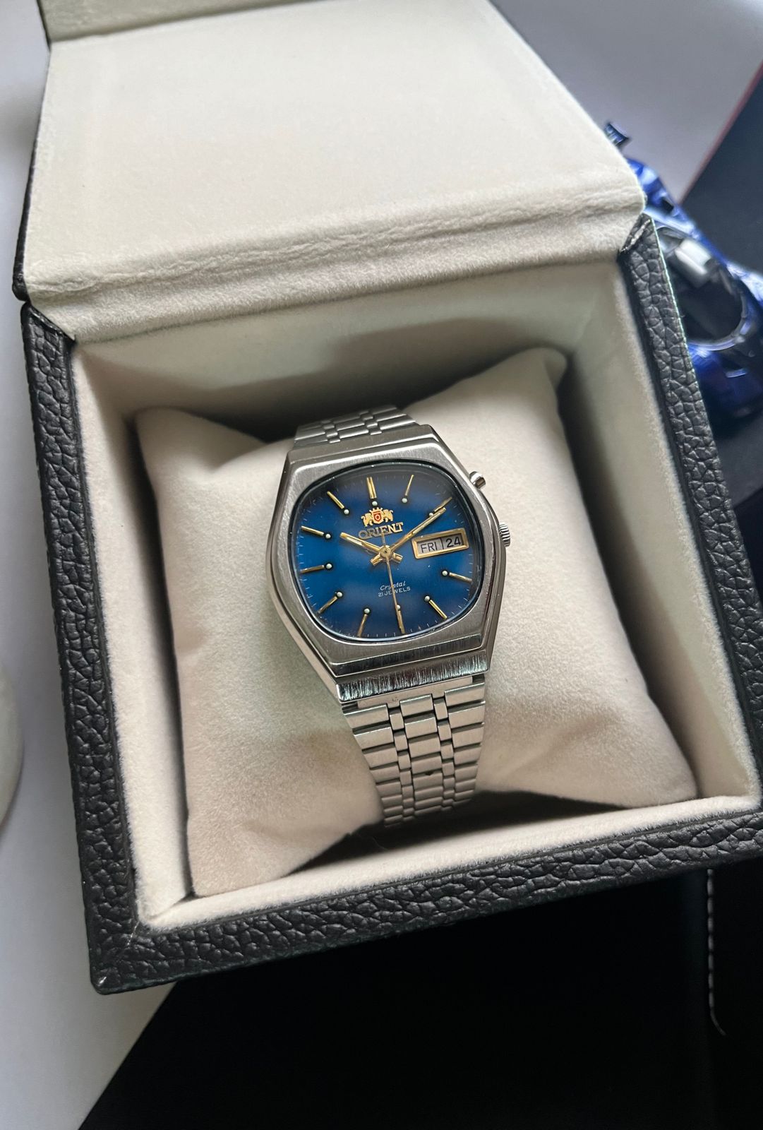 (Super Rare) Orient Crystal Blue Gradient Dial (Pre Owned)