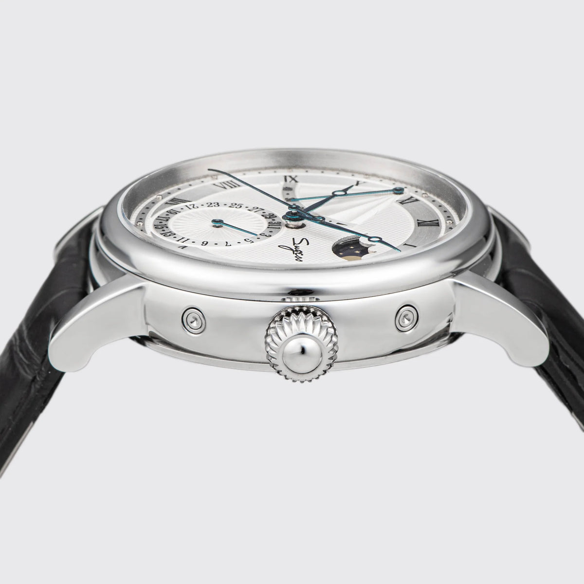 Sugess Moonphase Master Seagull ST2153 Automatic with Power Reserve Indicator and Date (Imported)