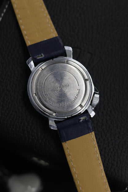 (Super Rare) VOSTOK KOMANDIRSKIE Blue Dial - Russian Vintage Watch(Pre Owned) - SE762