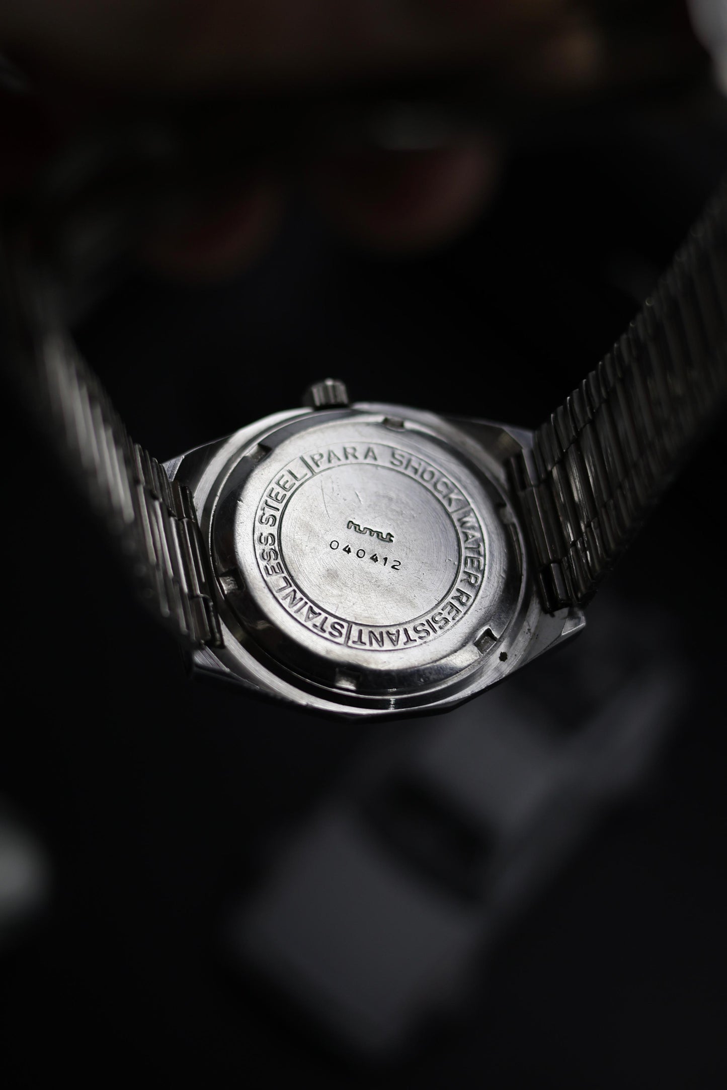 (Super Rare) Vintage HMT Abhishek Grey Motif Dial - in Original Condition - Mechanical Hand Winding Watch (Pre Owned) - SE512