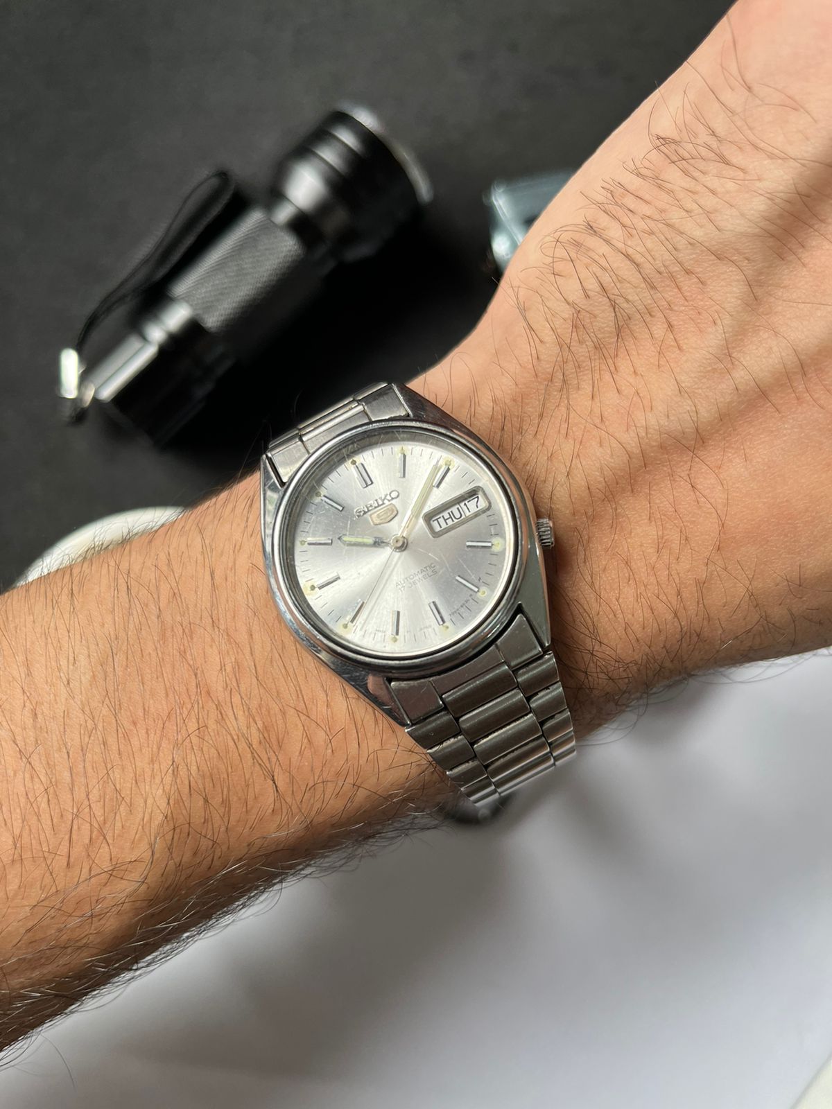 1979 Seiko 5 Silver Dial (Pre Owned)