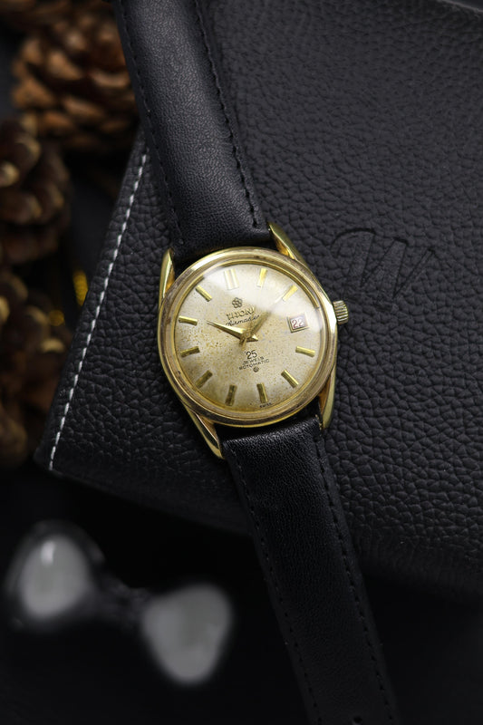 (Super Rare) TITONI Airmaster Rotomatic Champagne Patina Dial - Automatic Swiss Vintage Watch (Pre Owned) - SE648