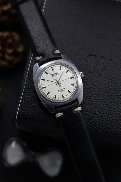 Vintage HMT Vijay White Dial - in Original Condition - Mechanical Hand Winding Watch (Pre Owned) - A602