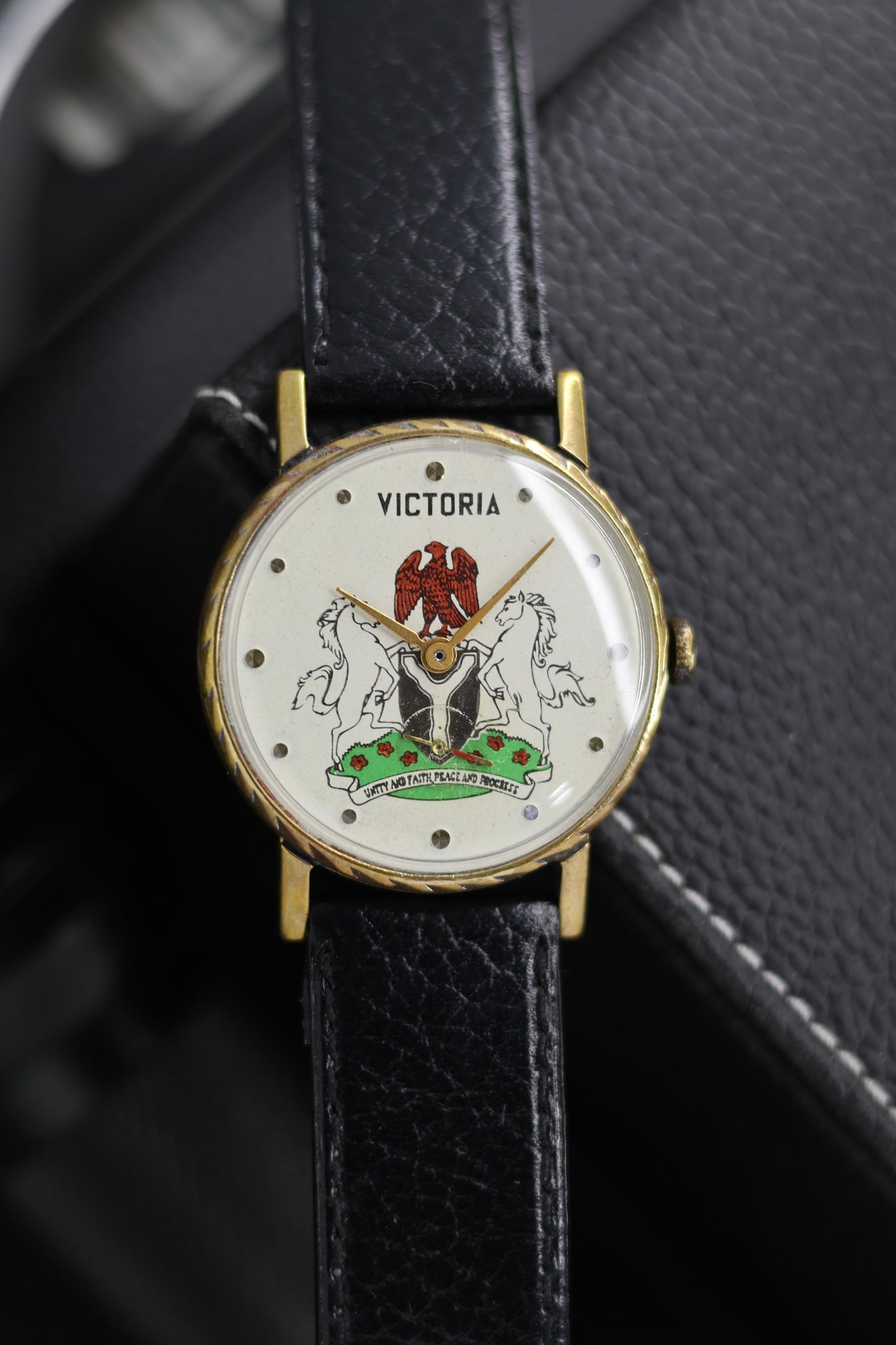 (Extremely Rare) Pobeda Victoria White Motif Dial - Mechanical Russian Vintage Watch (Pre Owned) - SE645
