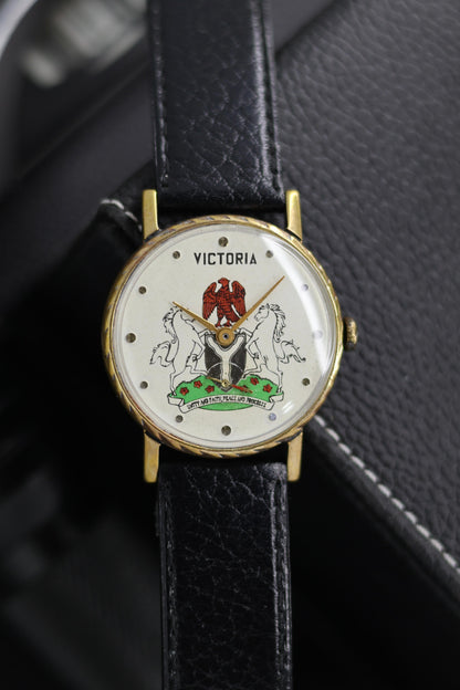 (Extremely Rare) Pobeda Victoria White Motif Dial - Mechanical Russian Vintage Watch (Pre Owned) - SE645
