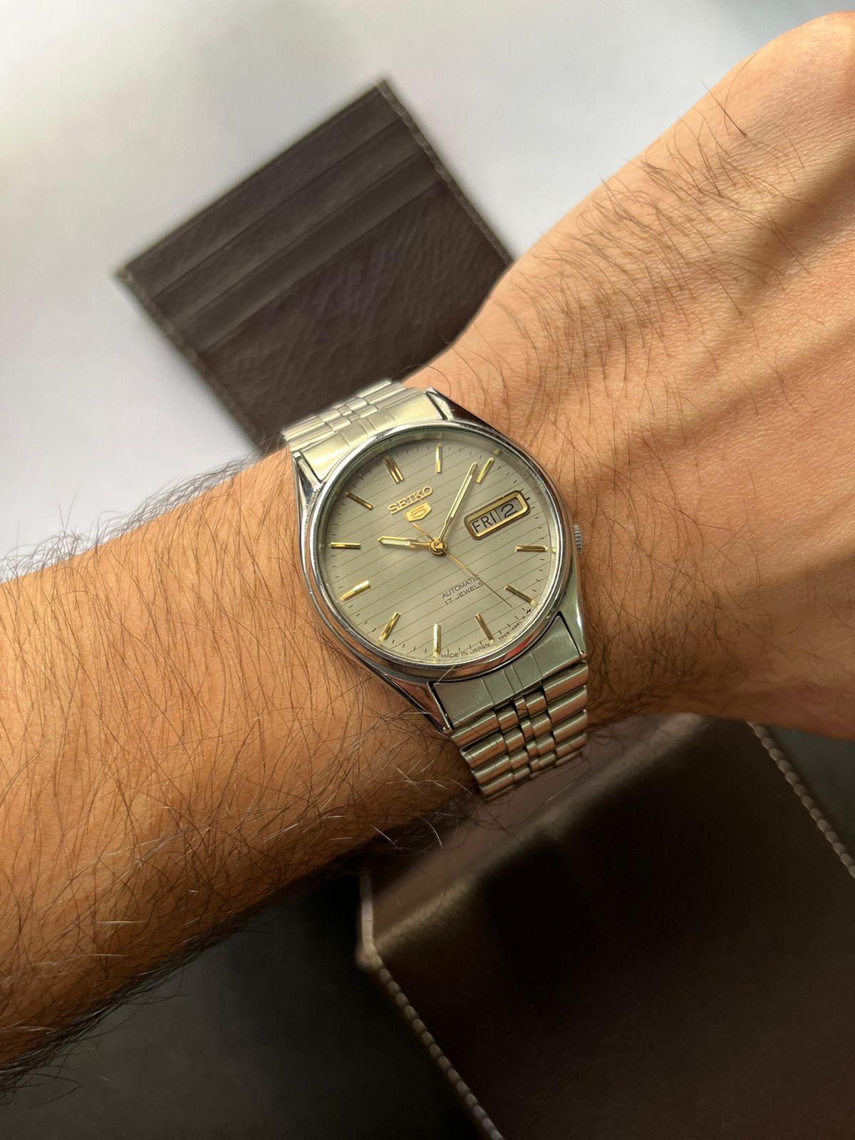 Seiko 5 - Grey Lined Dial (Pre Owned)