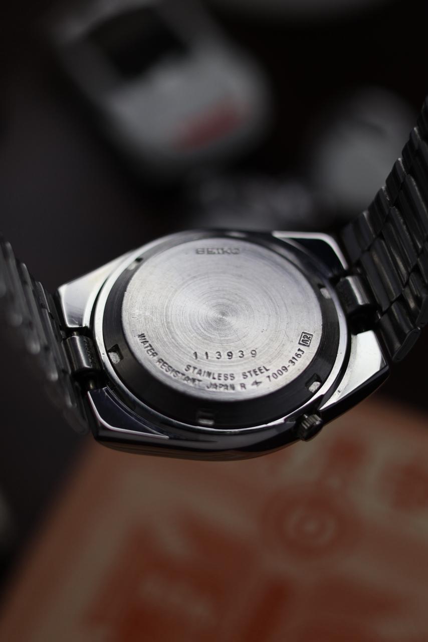 (Super Rare) 1981 Seiko 5 Railway Time White Dial - Automatic Vintage Watch (Pre Owned) - SE542