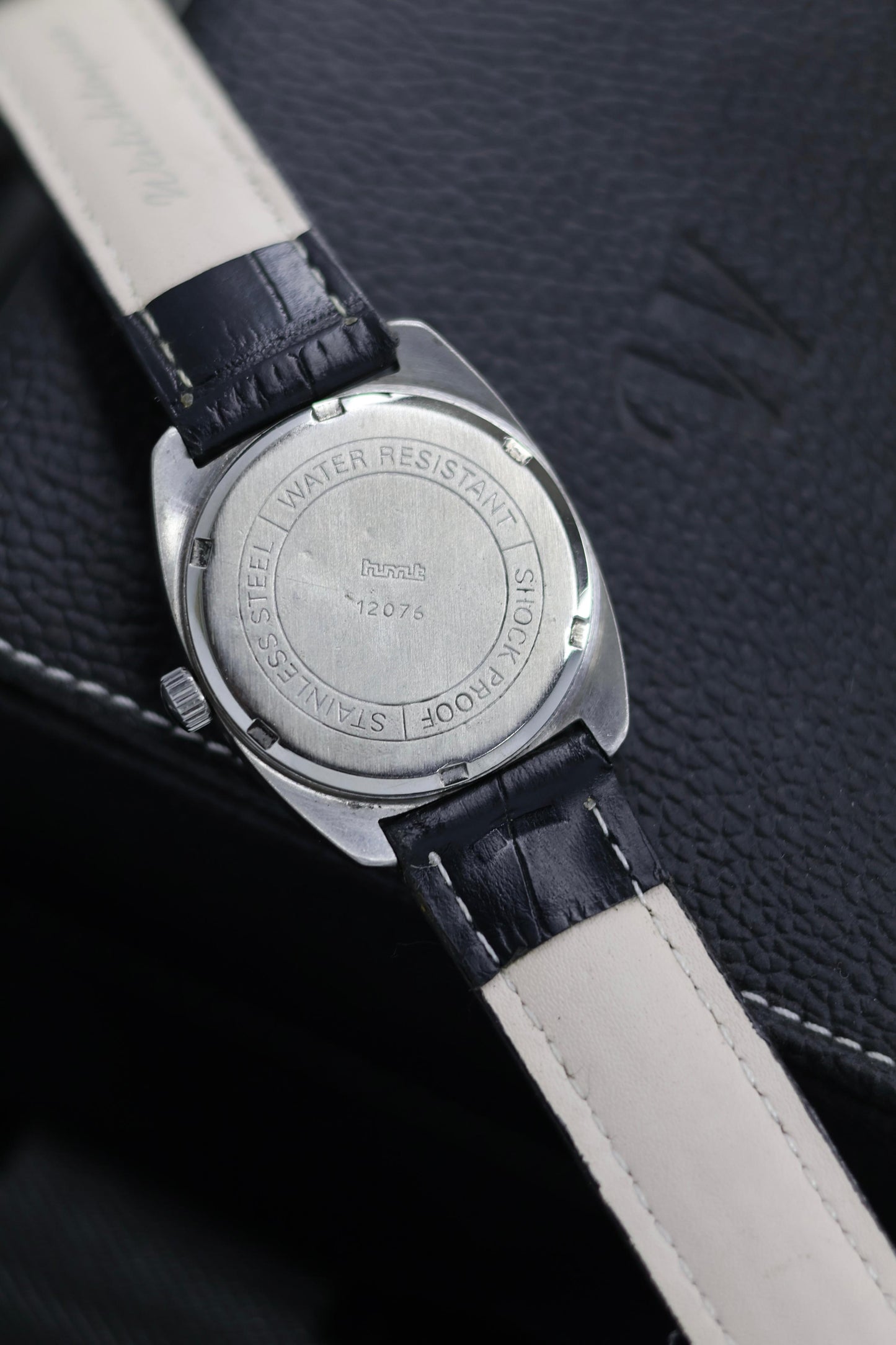 (Super Rare) Vintage HMT Vijay Black Dial - in Original Condition - Mechanical Hand Winding Watch (Pre Owned) - SE630