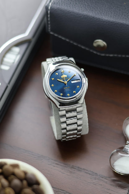 Orient Tri-Star Crystal Blue Dial - Automatic Vintage Watch (Pre Owned) - A342