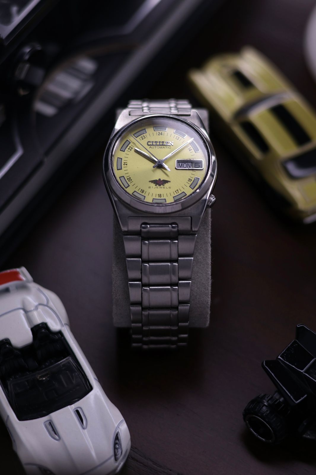 (Super Rare) Citizen Eagle 7 Champagne Dial - Automatic Vintage Watch (Pre Owned) - SE472