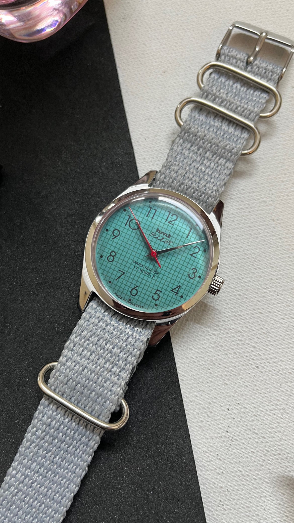 HMT Pilot Graph Dial - TIFFANY BLUE