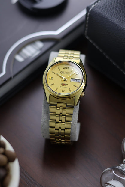 Citizen Eagle 7 Gold Dial - Automatic Vintage Watch (Pre Owned) - A233