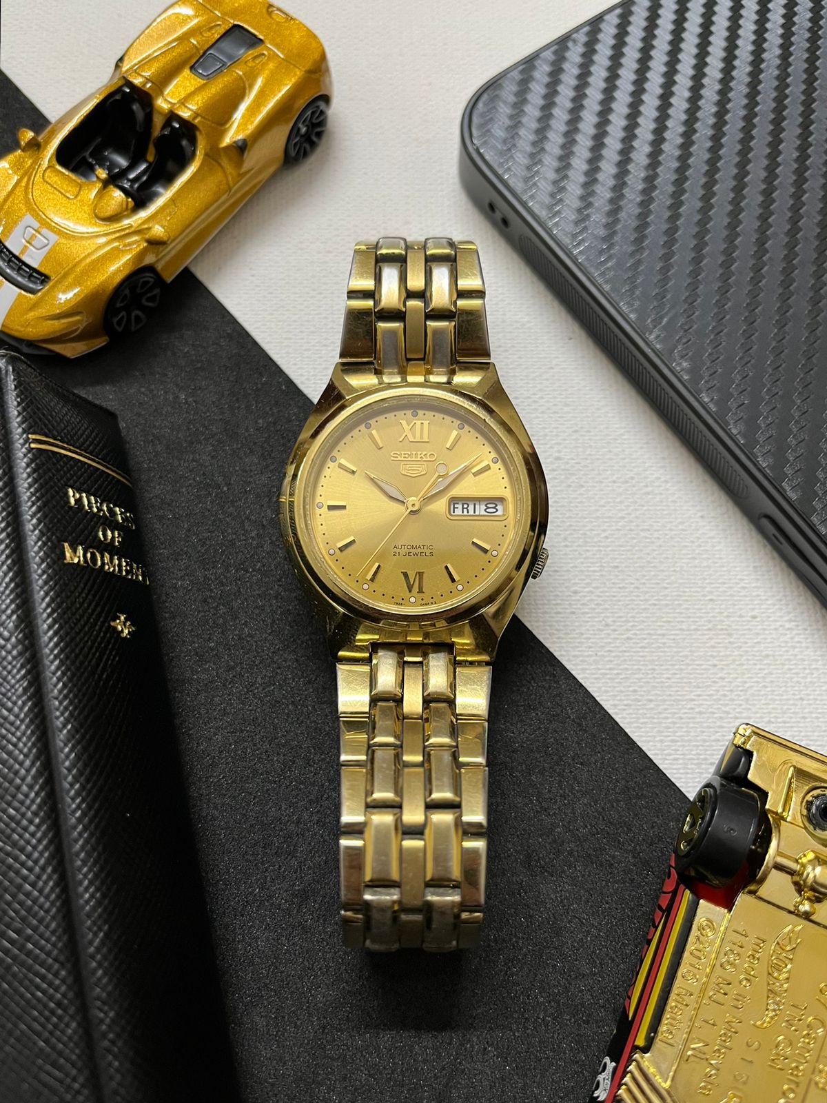 Seiko 5 Gold Body + Dial (Pre Owned) - #W25