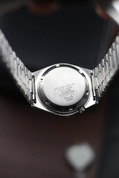Citizen Eagle 7 Grey Motif Dial - Automatic Vintage Watch (Pre Owned) - A395