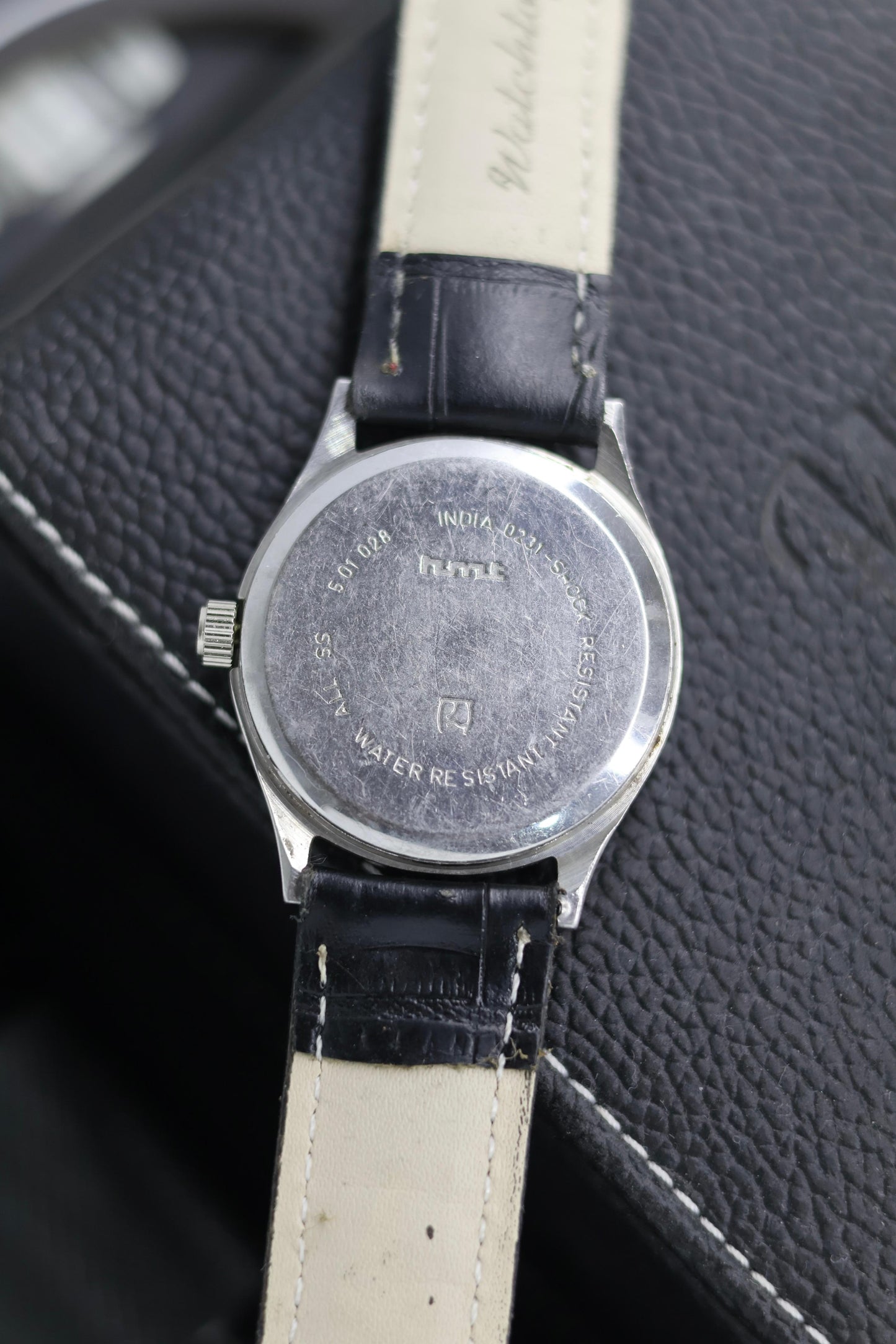 (Super Rare) Vintage HMT Janata Deluxe - in Original Condition - Mechanical Hand Winding Watch (Pre Owned) - SE987