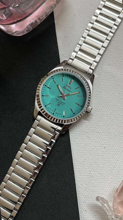 Fluted HMT Kohinoor - TIFFANY BLUE