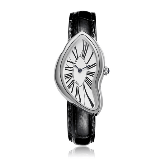 PINTIME Paris (Cartier Crash Homage) - Vintage Design Classic Style Watch - READY TO SHIP (Imported)