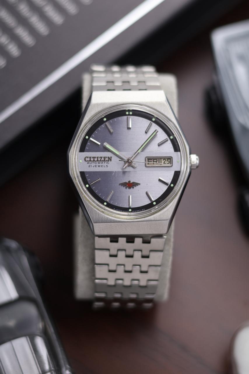 (Super Rare) Citizen Eagle 7 Silver Dial - Automatic Vintage Watch (Pre Owned) - SE452