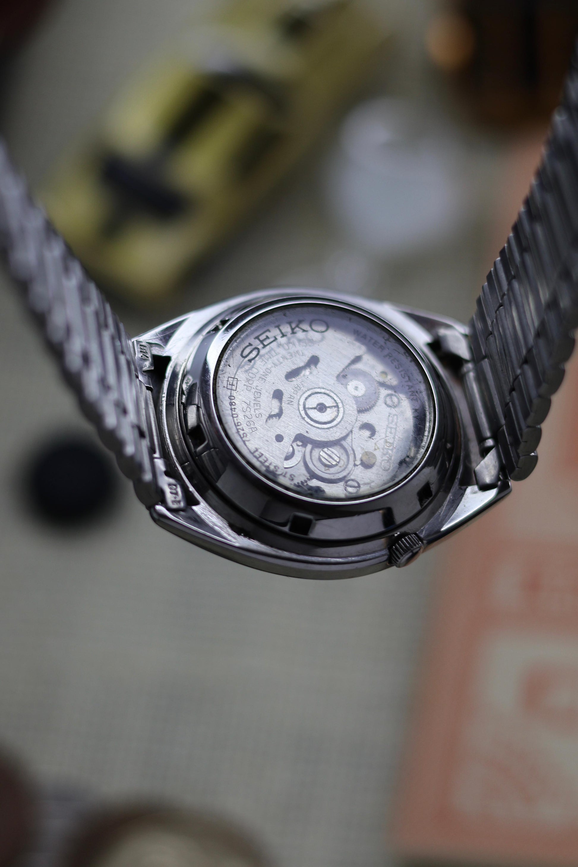 Watchtopia Default Title Seiko Black - Main Image