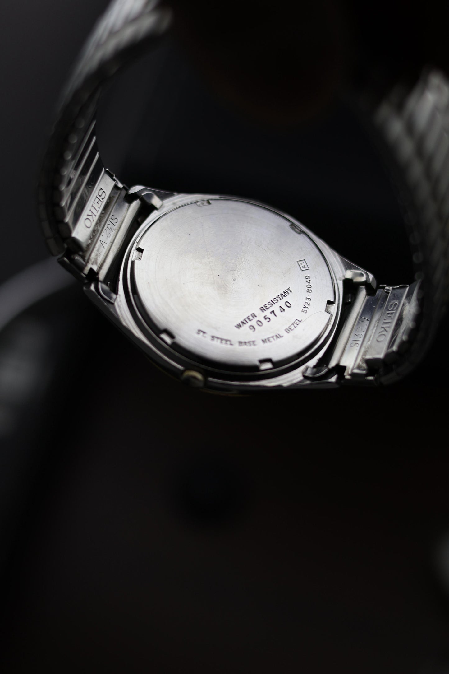 (JDM - Extremely Rare) 1989 Seiko SQ White Dial - Quartz Vintage Watch (Pre Owned) - A400