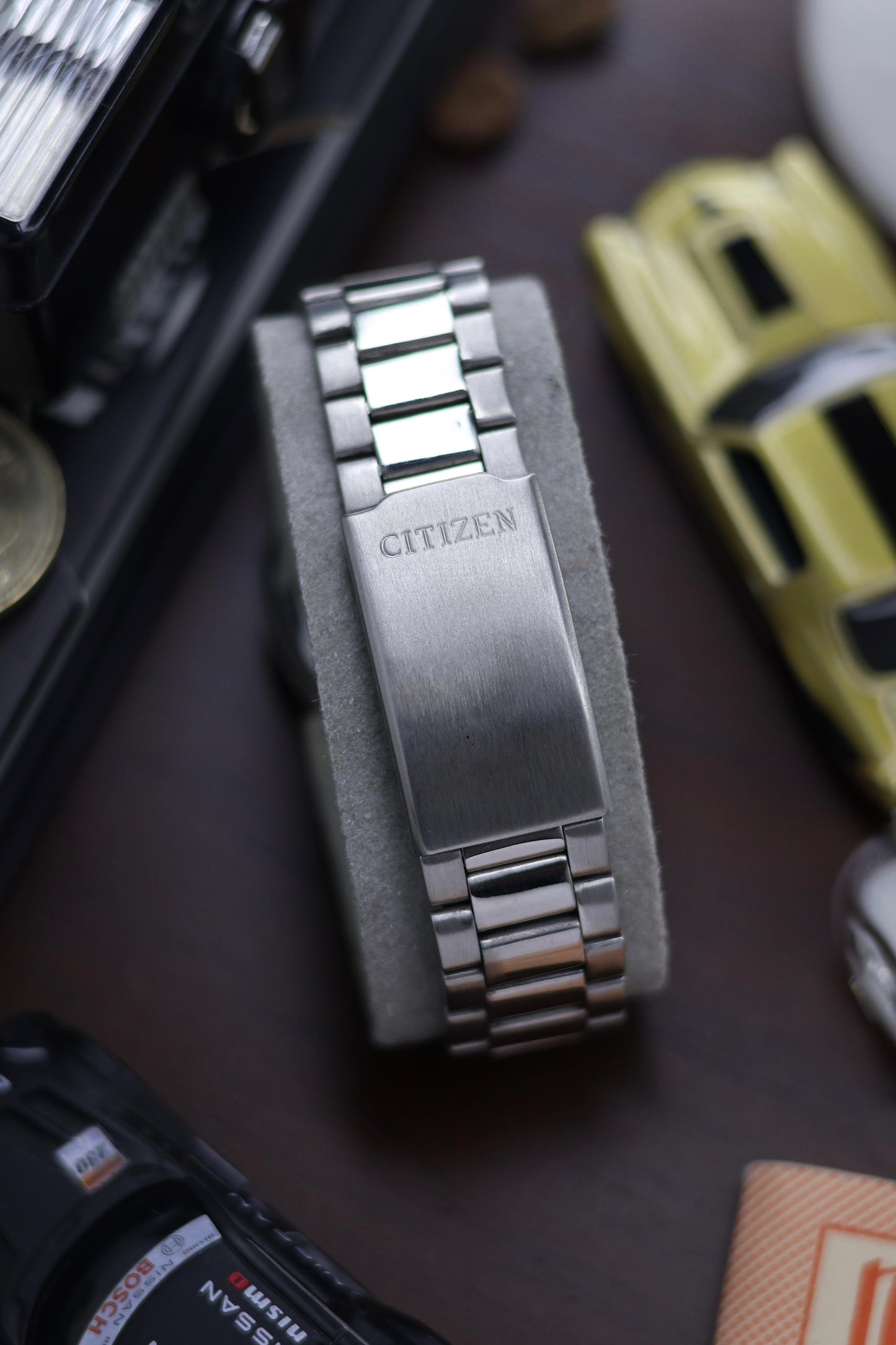 (Super Rare) Citizen Eagle 7 Black/Grey Motif Dial - Automatic Vintage Watch (Pre Owned) - SE513