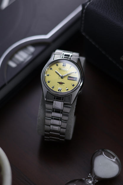 Citizen Eagle 7 Yellow Dial - Automatic Vintage Watch (Pre Owned) - A326