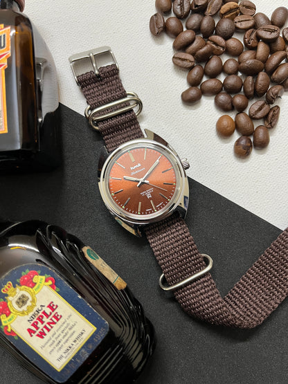 HMT Kohinoor - COFFEE BROWN Sunburst