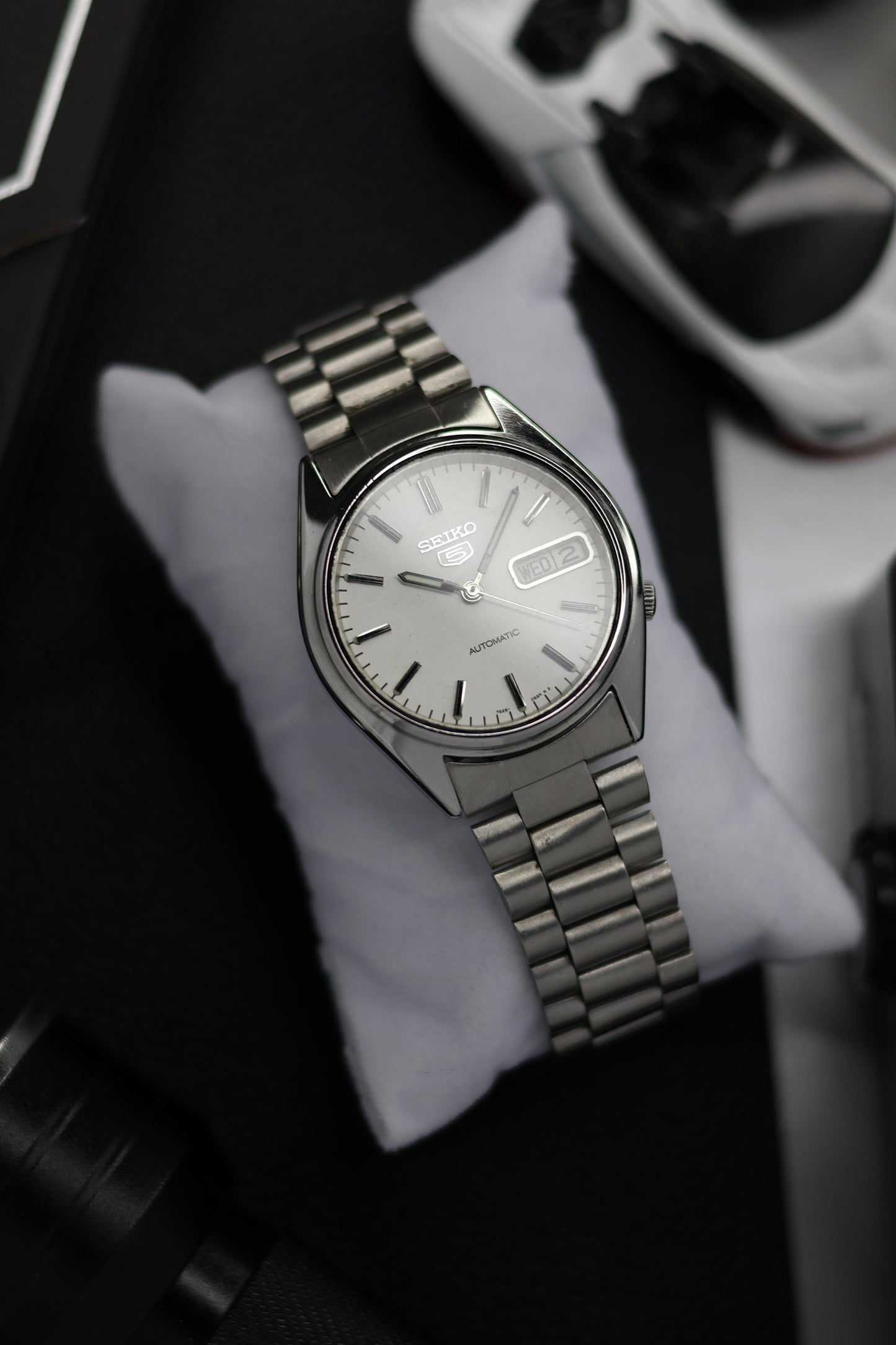 1995 Seiko 5 White Dial - Automatic Vintage Watch (Pre Owned)