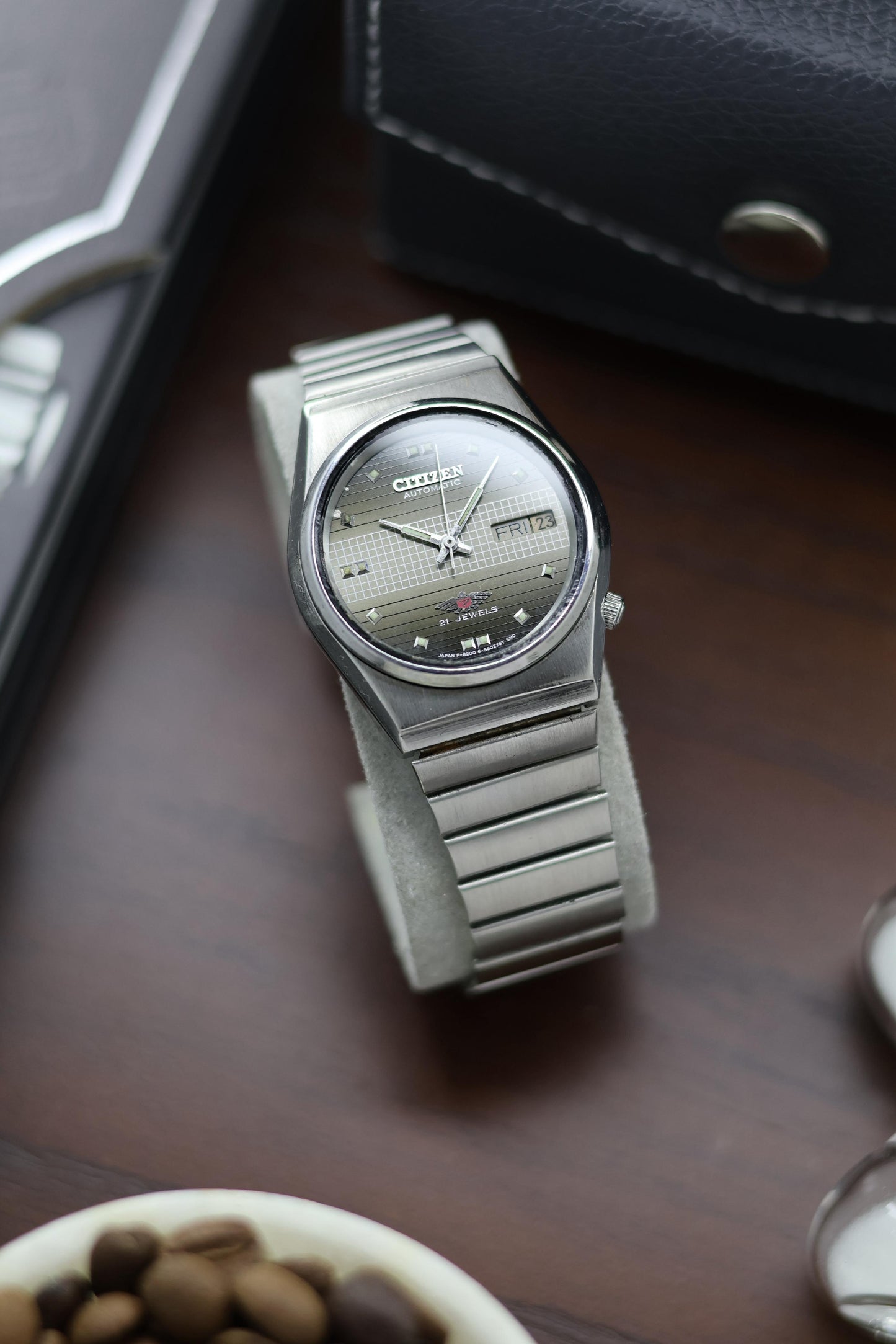 (Super Rare) Citizen Eagle 7 Grey Motif Dial - Automatic Vintage Watch (Pre Owned) - A350