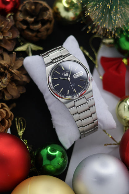 1986 Seiko 5 Navy Blue Dial (Pre Owned)