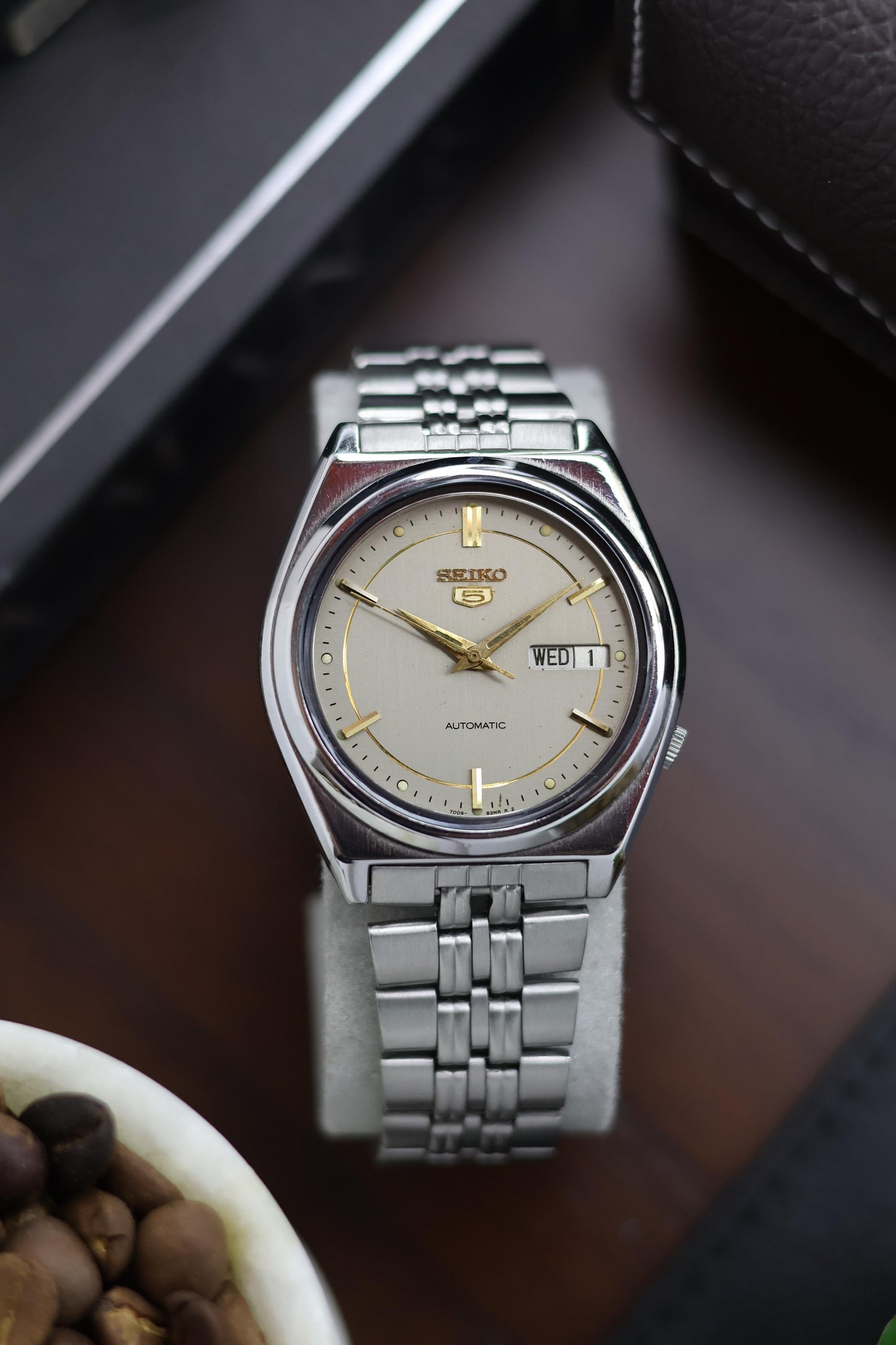 1983 Seiko 5 Grey Dial - Automatic Vintage Watch (Pre Owned)