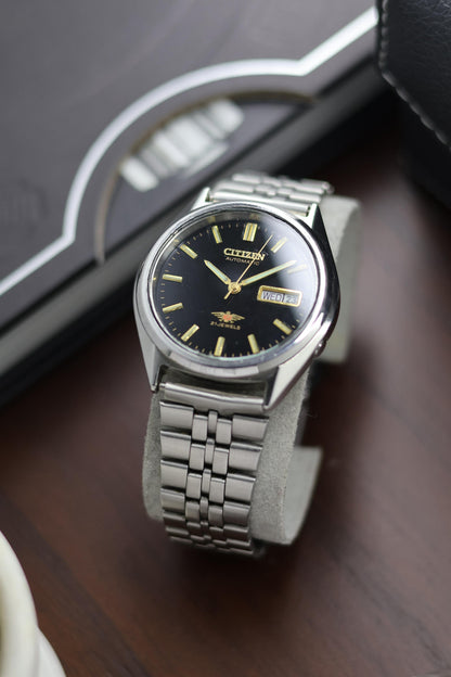 Citizen Eagle 7 Black Dial - Automatic Vintage Watch (Pre Owned) - A348