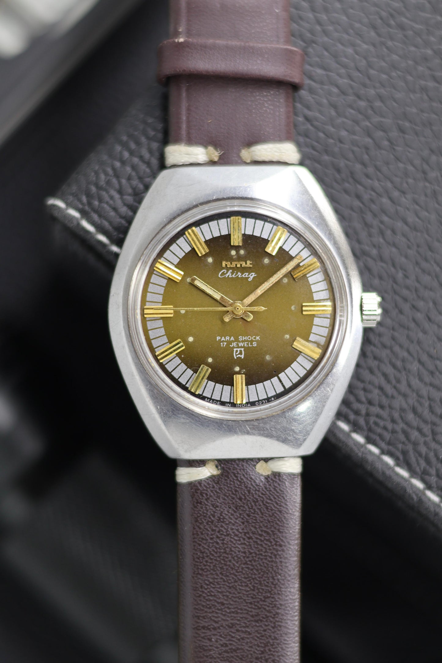 Vintage HMT Chirag - in Original Condition - Mechanical Hand Winding Watch (Pre Owned) - SE609