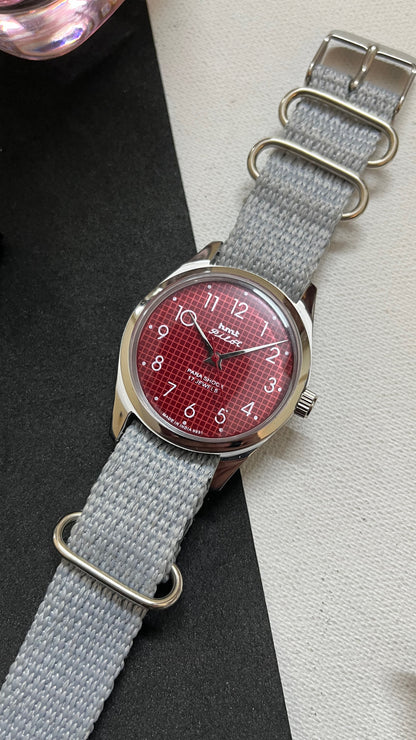 HMT Pilot Graph Dial - RED