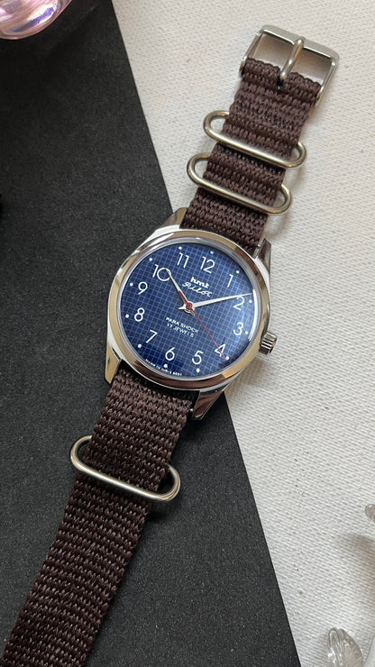 HMT Pilot Graph Dial- BLUE