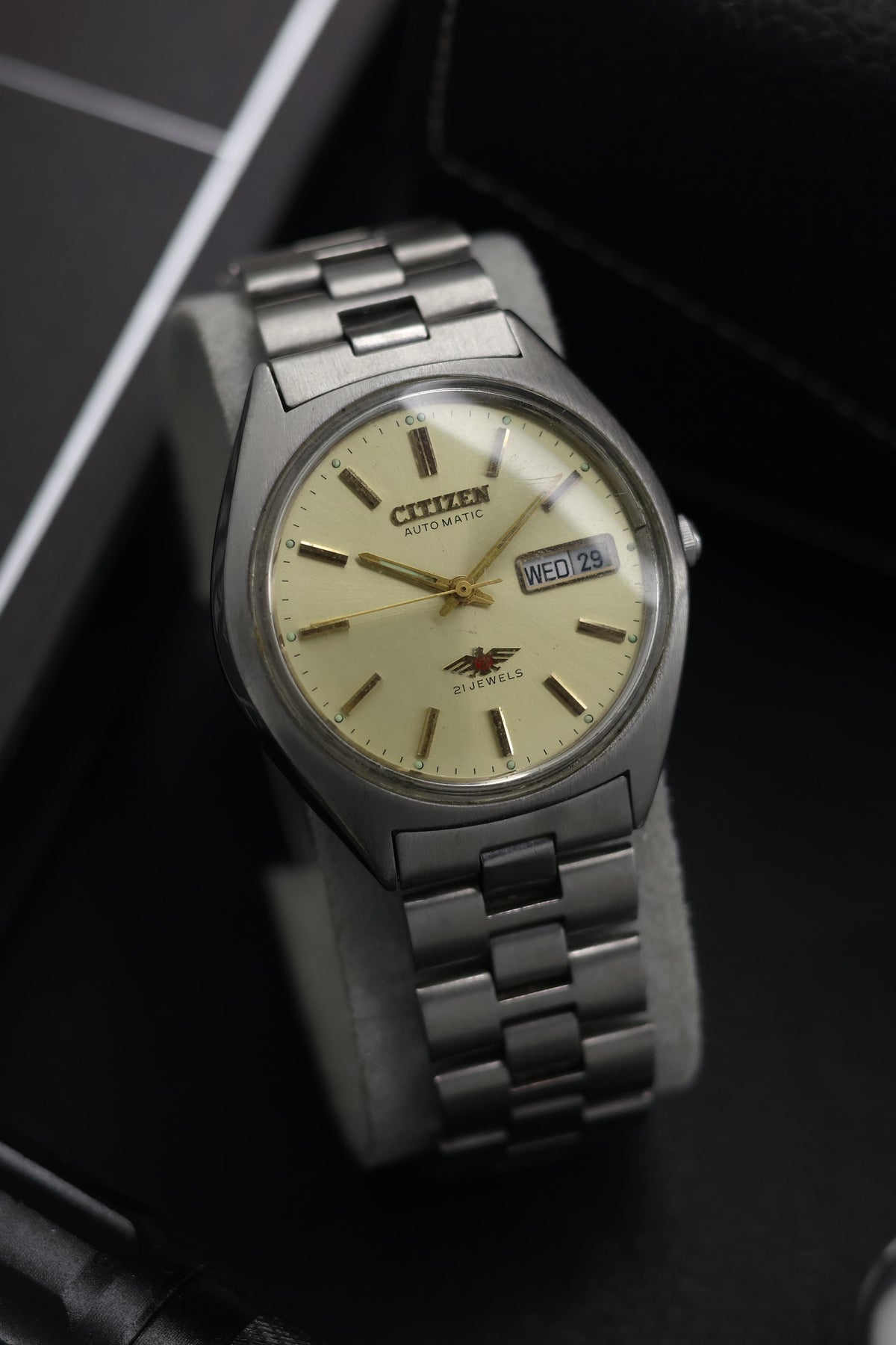 (Super Rare) Citizen Eagle 7 Champagne Dial - Automatic Vintage Watch (Pre Owned) - SE829