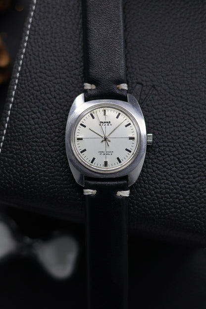 Vintage HMT Vijay White Dial - in Original Condition - Mechanical Hand Winding Watch (Pre Owned) - A602