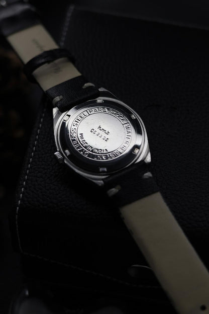Vintage HMT Vikas Black Dial - in Original Condition - Mechanical Hand Winding Watch (Pre Owned) - A519