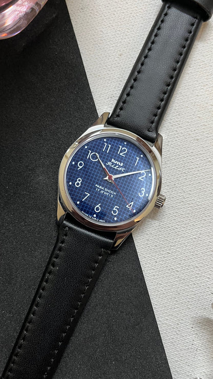 HMT Pilot Graph Dial- BLUE