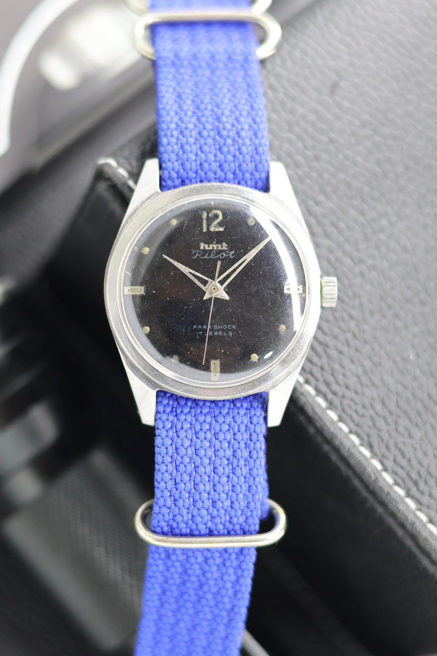 (Extremely Rare) Vintage HMT Pilot - in Original Condition - Mechanical Hand Winding Watch (Pre Owned) - SE674