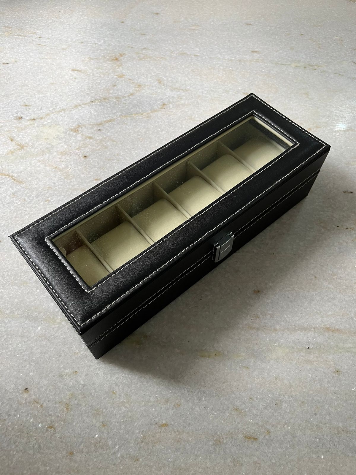 6-Slot Watch Organiser / Storage Box with Display Screen