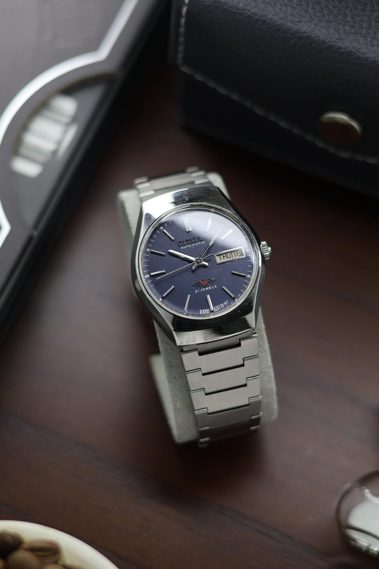 Citizen Eagle 7 Navy Blue Dial - Automatic Vintage Watch (Pre Owned) - A318