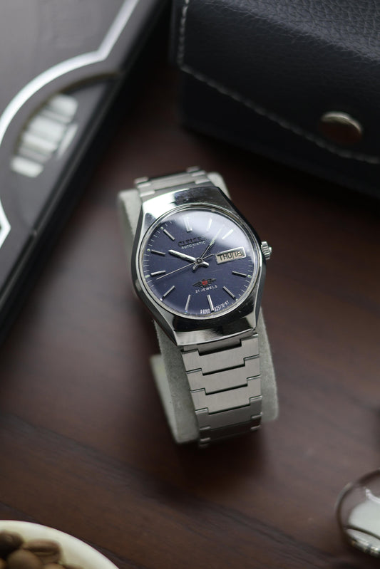 Citizen Eagle 7 Navy Blue Dial - Automatic Vintage Watch (Pre Owned) - A318