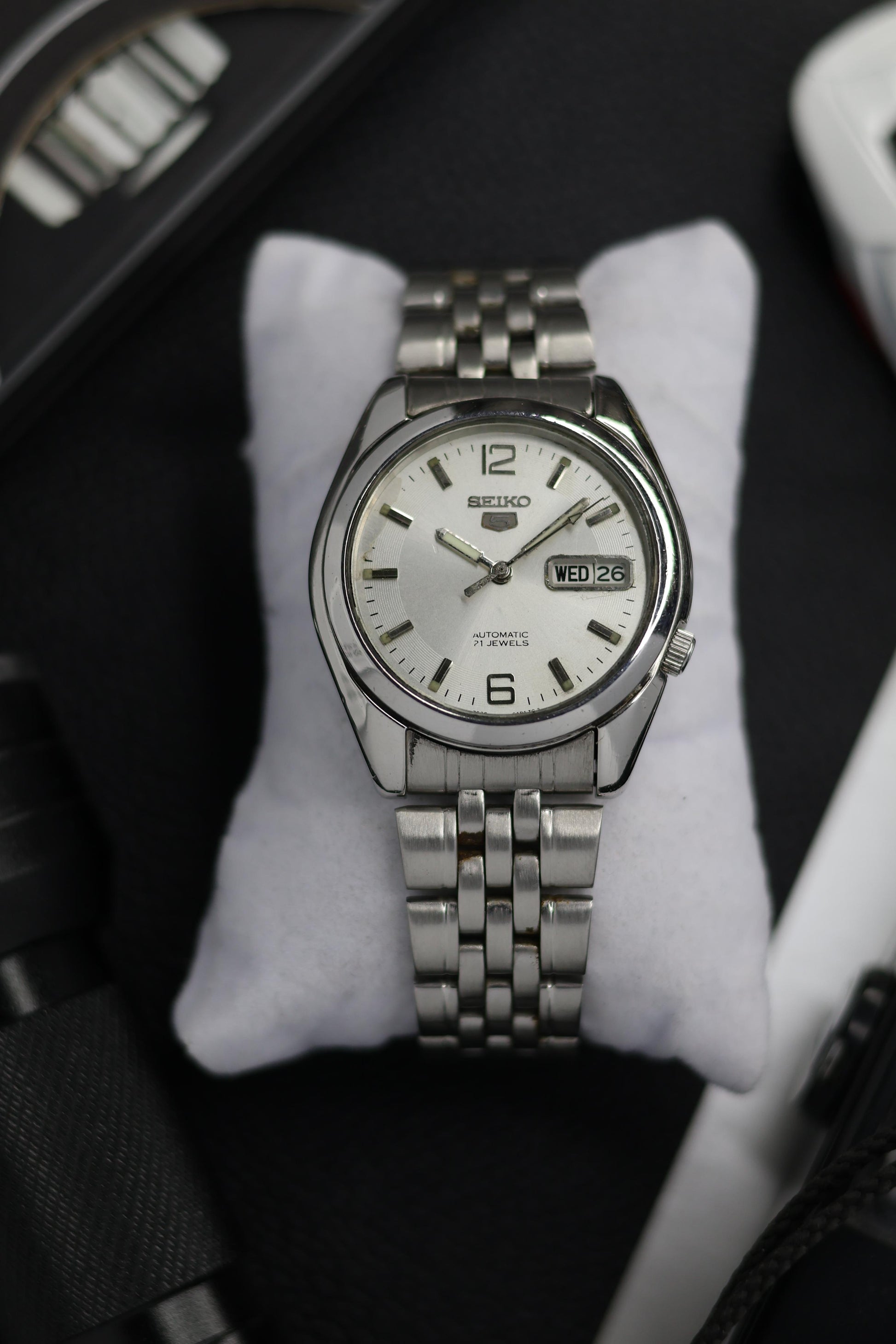 Watchtopia Default Title Seiko Silver - Main Image